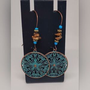 Bohemian dangle earrings women's d98‎